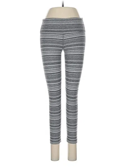 Pre-owned Lululemon Athletica Leggings In Gray