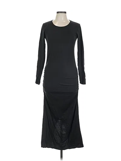 Pre-owned James Perse Casual Dress In Black
