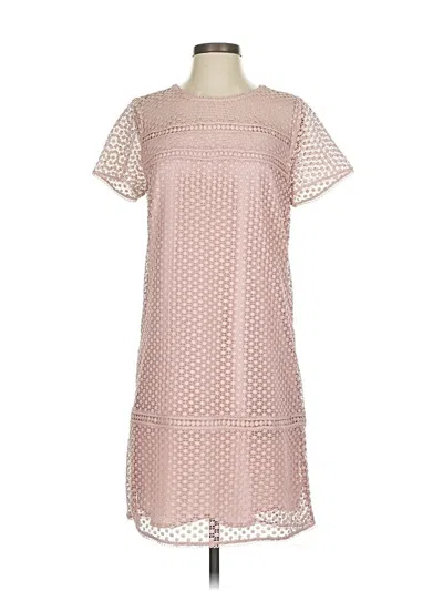 Pre-owned Ann Taylor Casual Dress In Pink