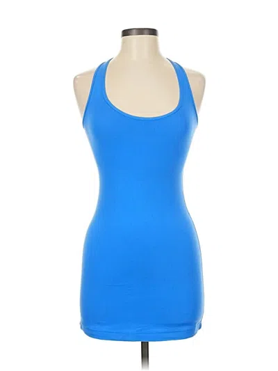 Pre-owned Lululemon Athletica Active Tank Top In Blue