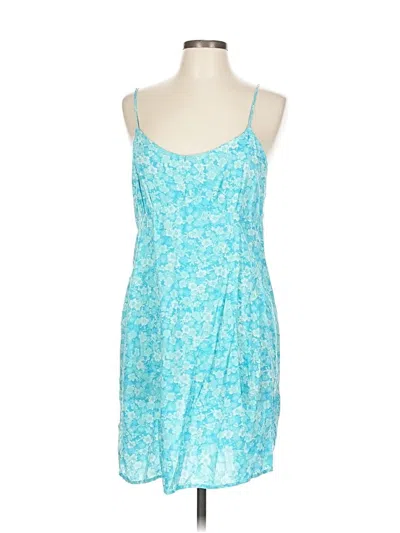 Pre-owned Abound Casual Dress In Blue