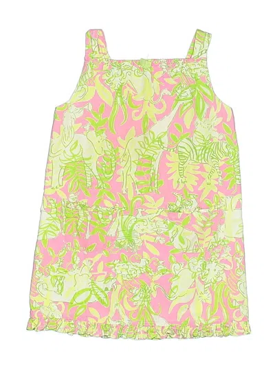 Pre-owned Lilly Pulitzer Kids' Dress In Green