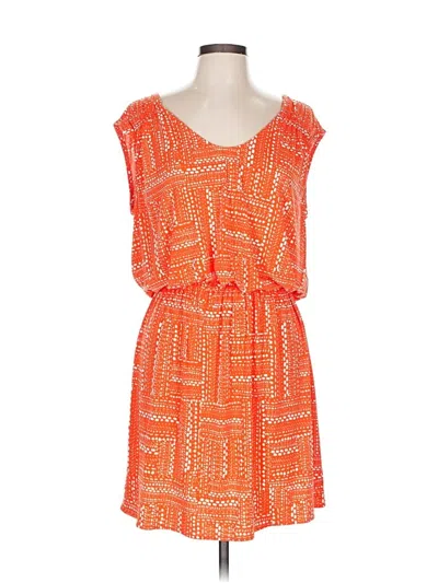 Pre-owned Southern Tide Casual Dress In Orange
