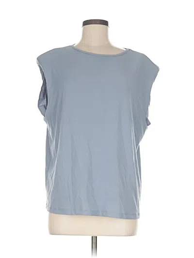 Pre-owned 4th & Reckless Sleeveless T-shirt In Gray