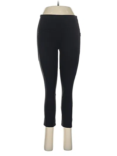 Pre-owned Lululemon Athletica Active Pants In Black