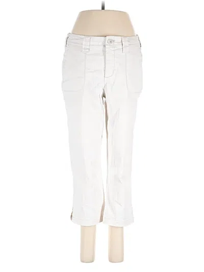 Pre-owned Nydj Casual Pants In White