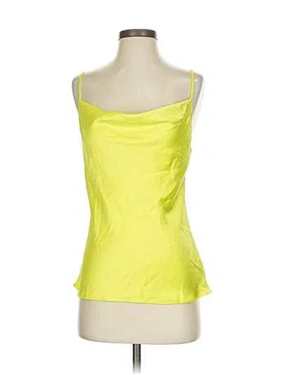 Pre-owned Endless Rose Tank Top Yellow Strapless Neckline Tops