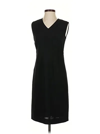 Pre-owned Ann Taylor Loft Casual Dress In Black