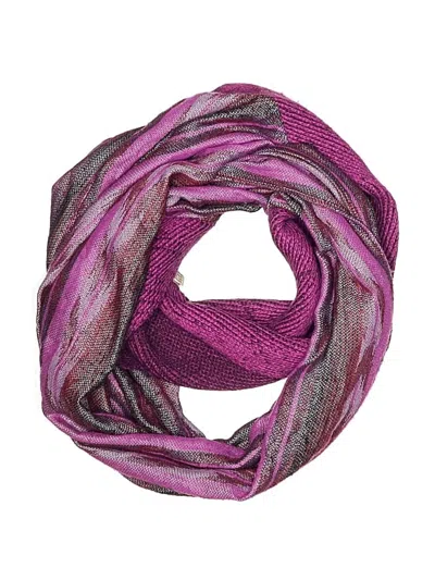 Pre-owned Collection Eighteen Scarf In Purple