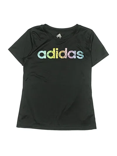 Pre-owned Adidas Originals Kids' Short Sleeve T-shirt In Black