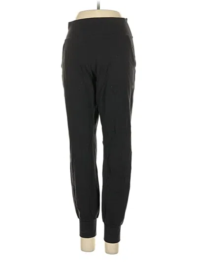 Pre-owned Lululemon Athletica Track Pants In Black