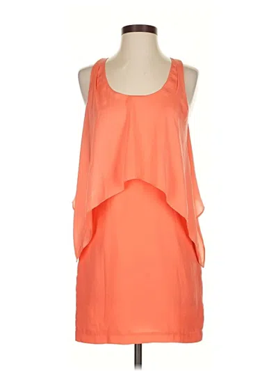 Armani Exchange Cocktail Dress In Orange