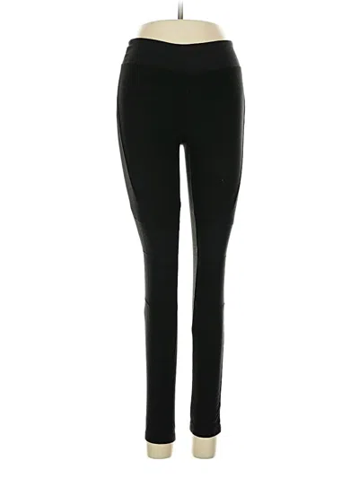 Pre-owned Pink Rose Active Pants In Black