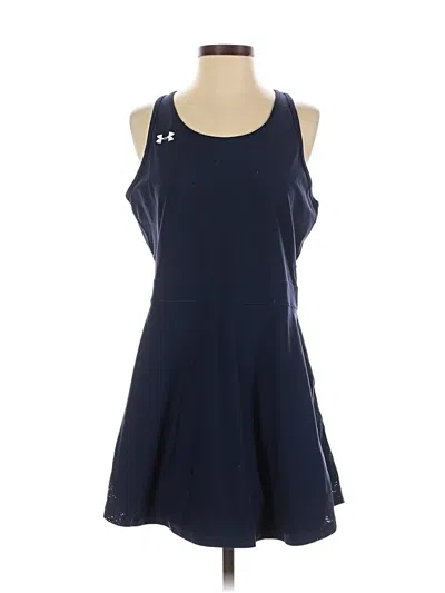 Pre-owned Under Armour Casual Dress In Blue