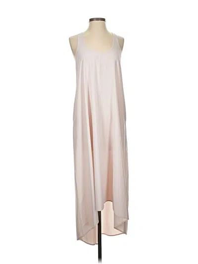 Pre-owned Athleta Casual Dress In White