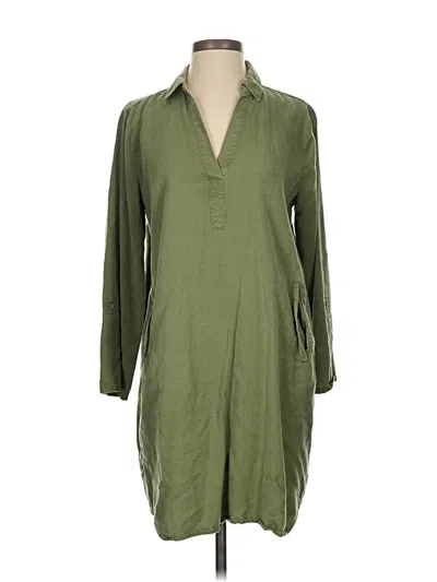 Pre-owned Ann Taylor Loft Outlet Casual Dress In Green