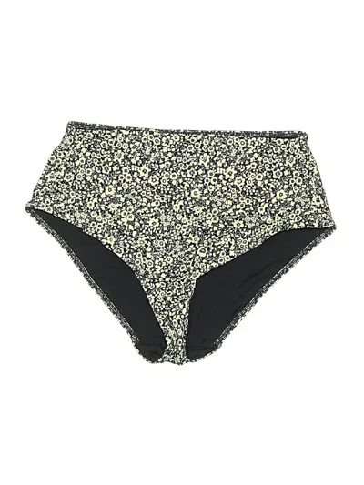 Pre-owned Everlane Swimsuit Bottoms In Gold