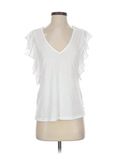 Pre-owned Z Supply Short Sleeve T-shirt In White