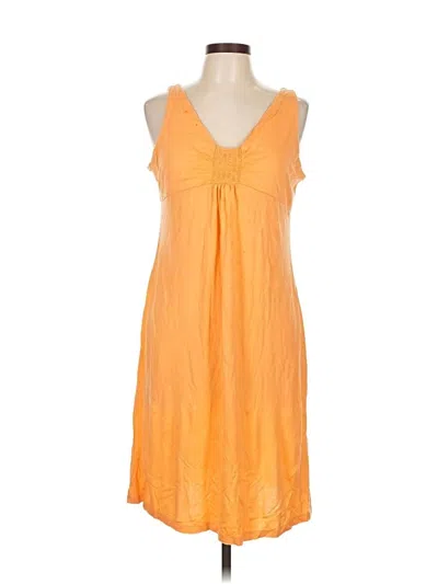 Pre-owned Talbots Casual Dress In Orange