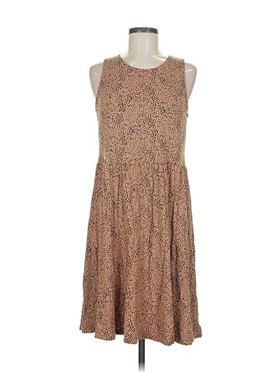 Pre-owned Old Navy Casual Dress In Brown