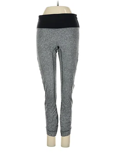 Pre-owned Lululemon Athletica Active Pants In Gray