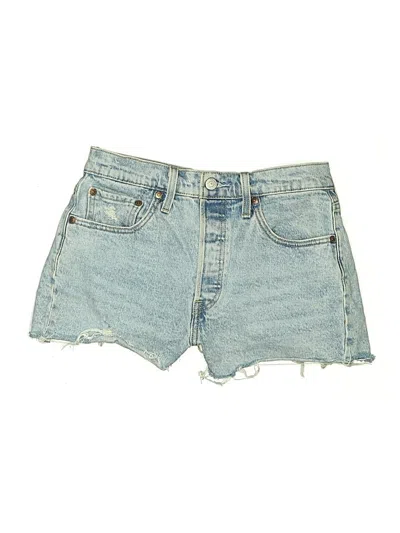 Pre-owned Levi's Denim Shorts In Blue