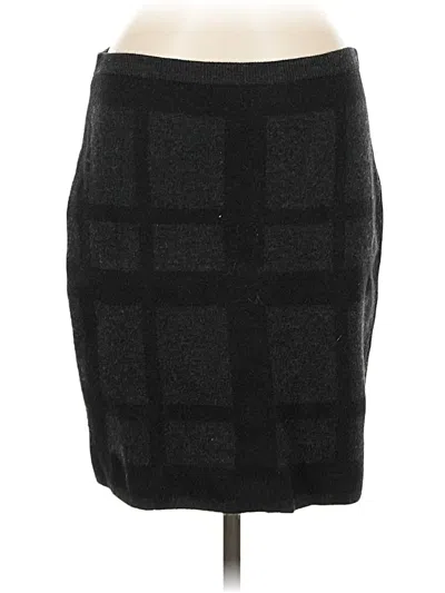 Pre-owned Eileen Fisher Formal Skirt In Black