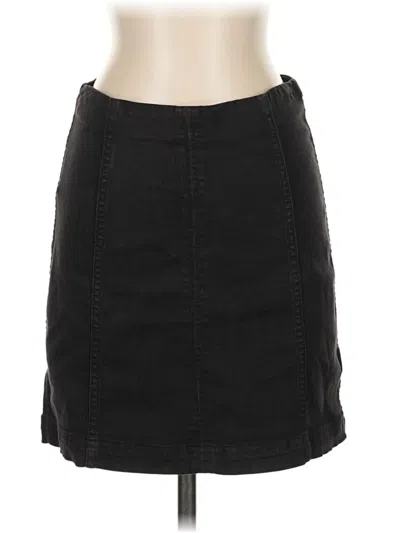 Pre-owned Free People Casual Skirt In Black
