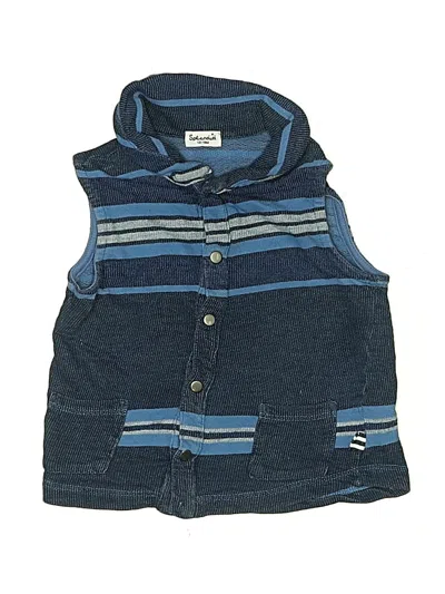 Pre-owned Splendid Kids' Sweater Vest In Blue