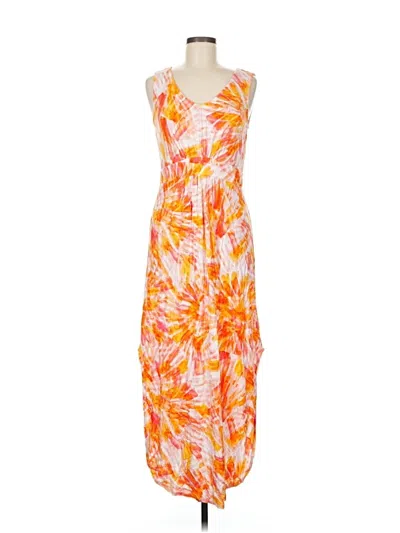 Pre-owned Willow Drive Casual Dress In Orange