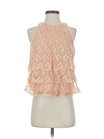 Pre-owned By Anthropologie Sleeveless Blouse In Pink
