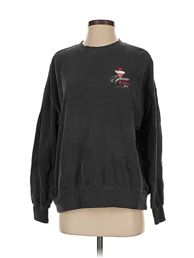 Pre-owned Z Supply Sweatshirt In Black