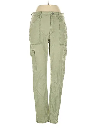 Pre-owned Hollister Cargo Pants In Green