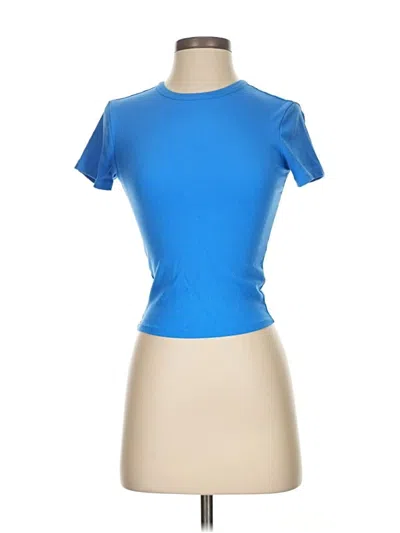 Pre-owned Athleta Active T-shirt In Blue