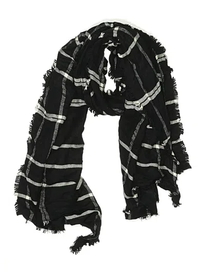 Pre-owned Unbranded Scarf In Black