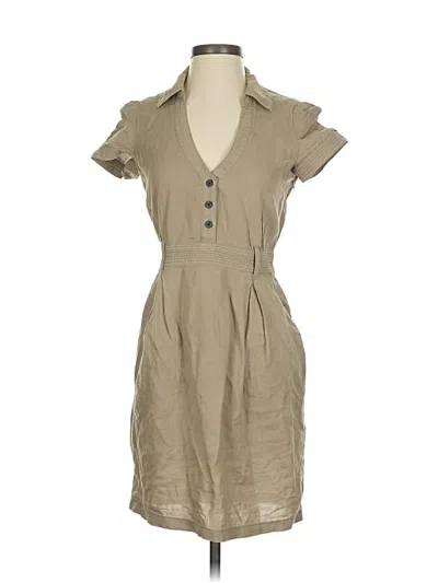 Pre-owned Mango Casual Dress In Brown