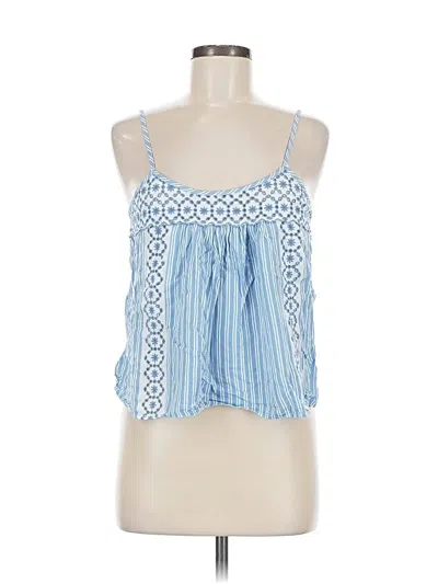 Pre-owned In Bloom By Jonquil Sleeveless Blouse In Blue
