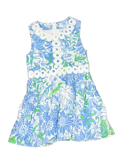 Pre-owned Lilly Pulitzer Kids' Dress In Blue