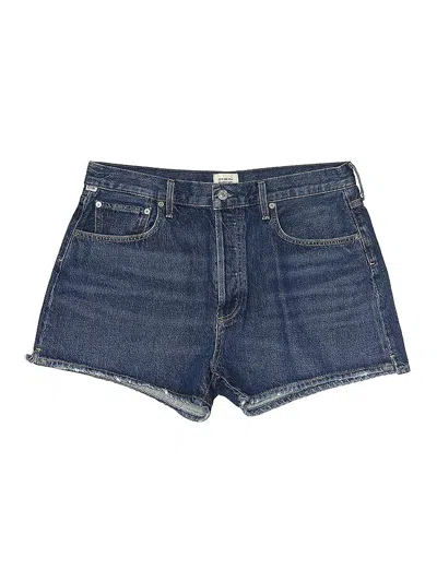 Pre-owned Citizen Of Humanity Denim Shorts In Blue