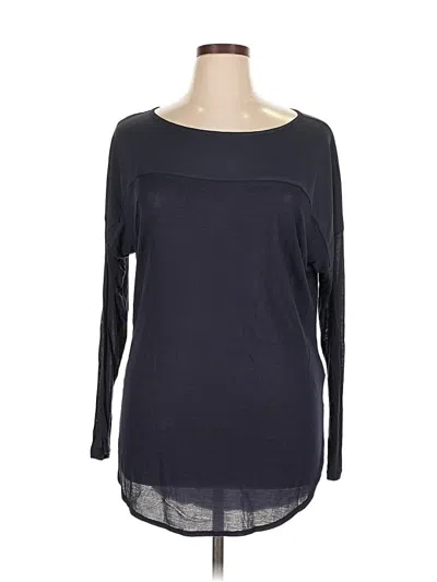 Pre-owned Banana Republic 3/4 Sleeve T-shirt In Black