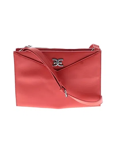 Pre-owned Sam Edelman Crossbody Bag In Red