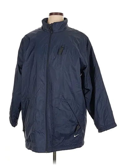 Pre-owned Air Jordan Snow Jacket In Blue
