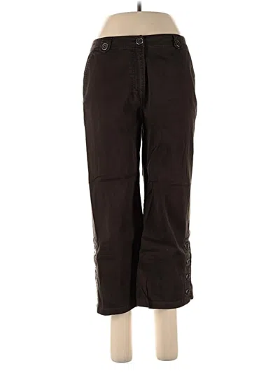 Pre-owned Chico's Casual Pants In Brown