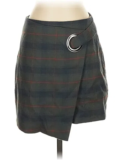 Pre-owned Free People Casual Skirt In Gray