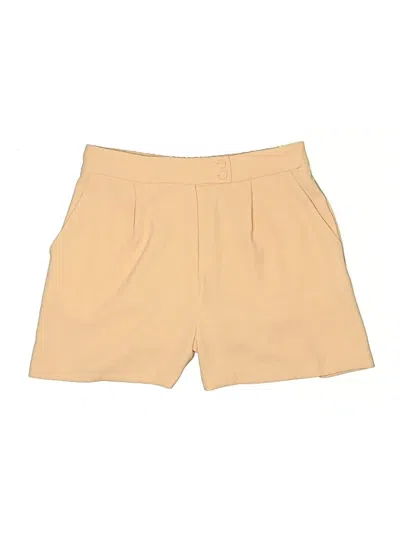 Pre-owned Skies Are Blue Shorts In Yellow