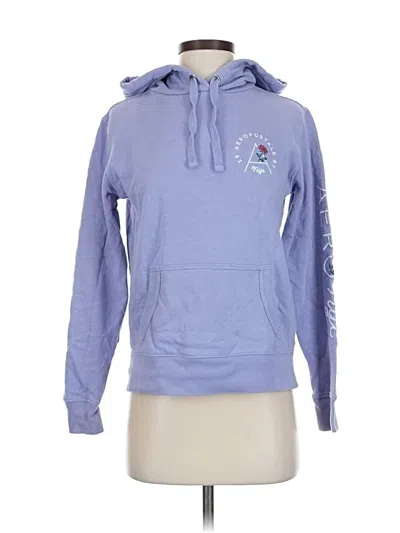 Pre-owned Aéropostale Pullover Hoodie In Blue