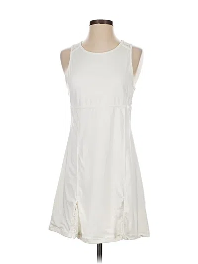 Pre-owned Tuckernuck Casual Dress In White