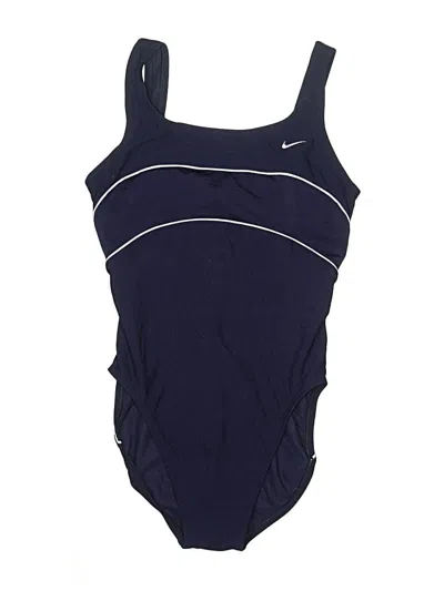 Pre-owned Nike One Piece Swimsuit In Purple