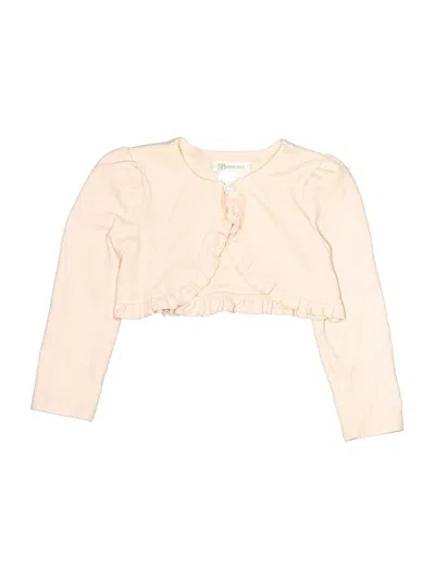 Pre-owned Bonnie Jean Kids' Cardigan Sweater In Brown