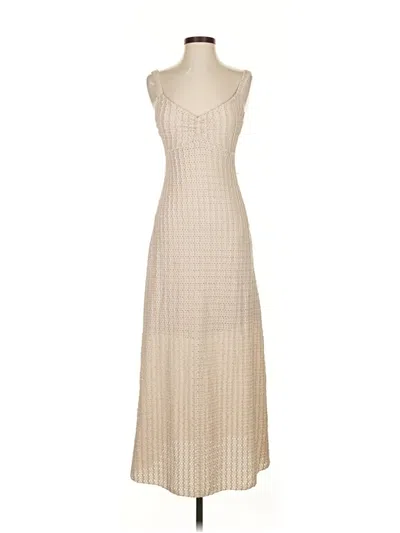Pre-owned Jessica Simpson Cocktail Dress In White